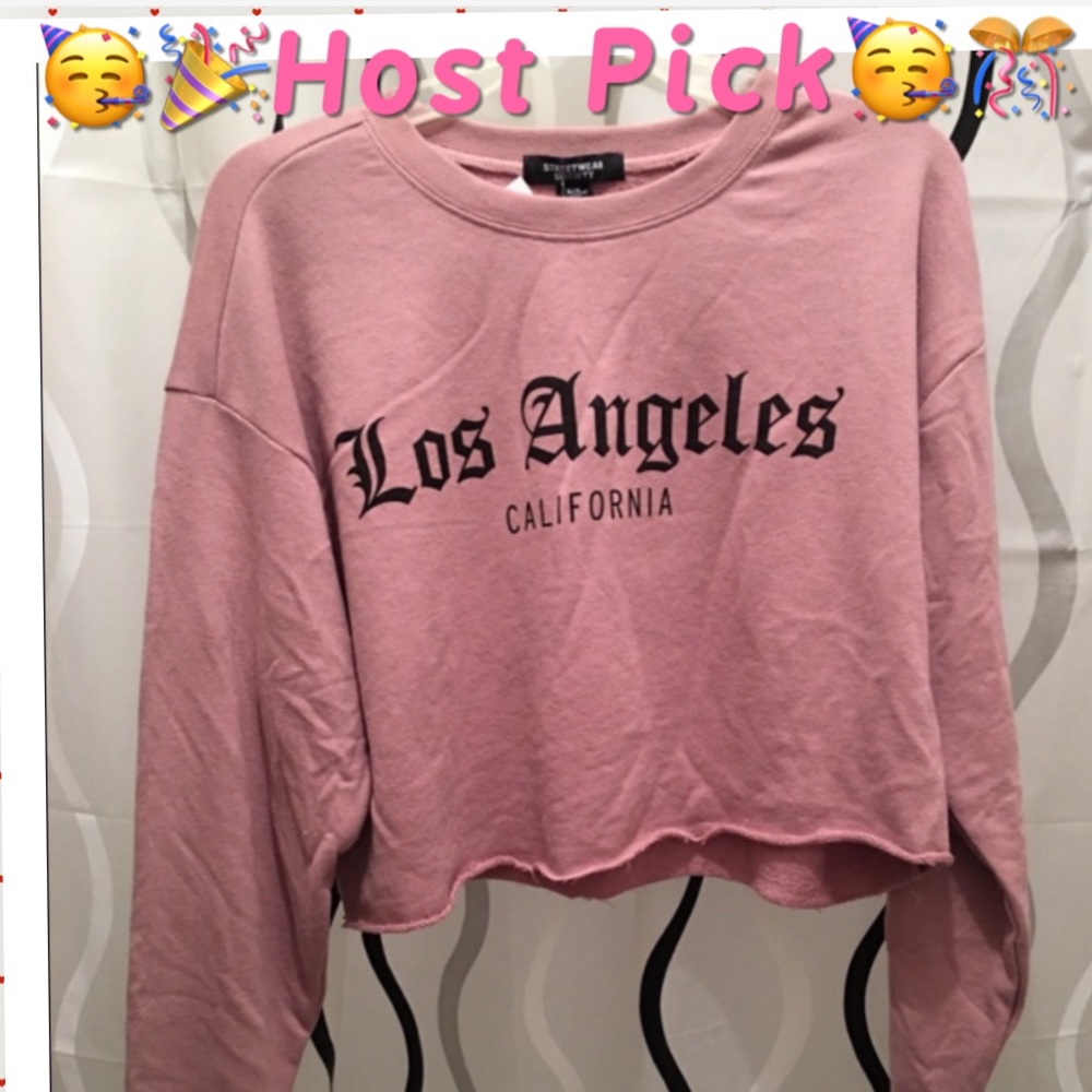 Brand New Crop Sweat Top. B3 - Picture 3 of 3